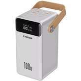 Canyon OnPower 610, 60 000 mAh, 100 W, USB-A, USB-C, white - Powerbank