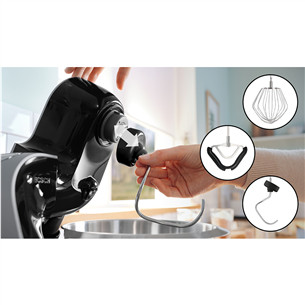 Bosch MUM5, Series 4, 1000 W, sudraba - Virtuves kombains