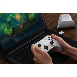 8BitDo Ultimate 2, balta - Bezvadu kontrolieris