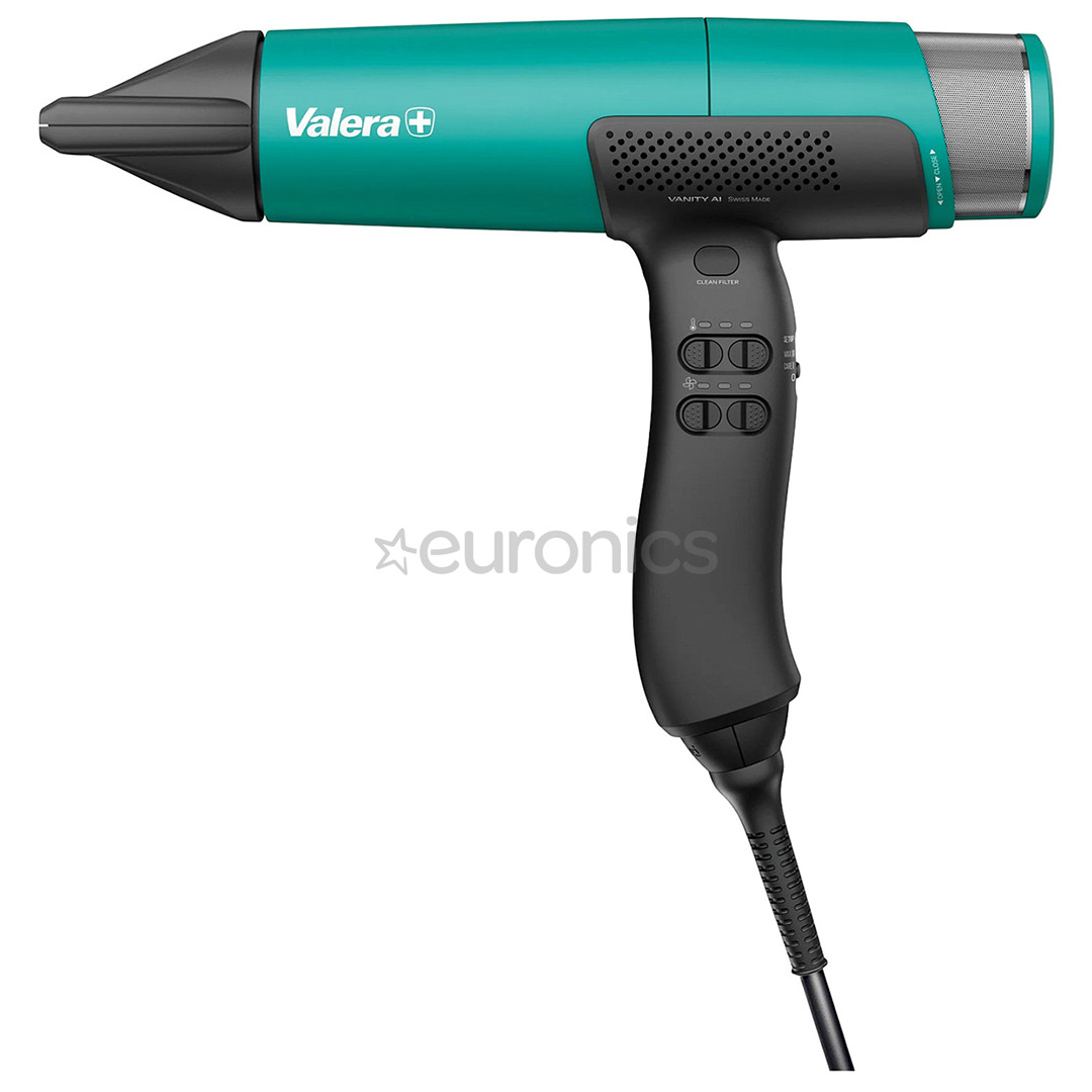 Valera VanityCare AI Emerald Pulse, 2000 W, zaļa - Matu fēns