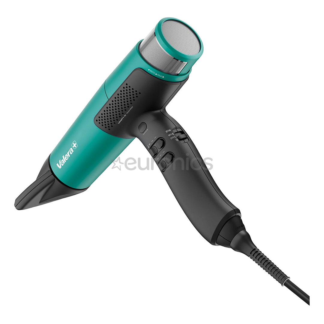 Valera VanityCare AI Emerald Pulse, 2000 W, zaļa - Matu fēns