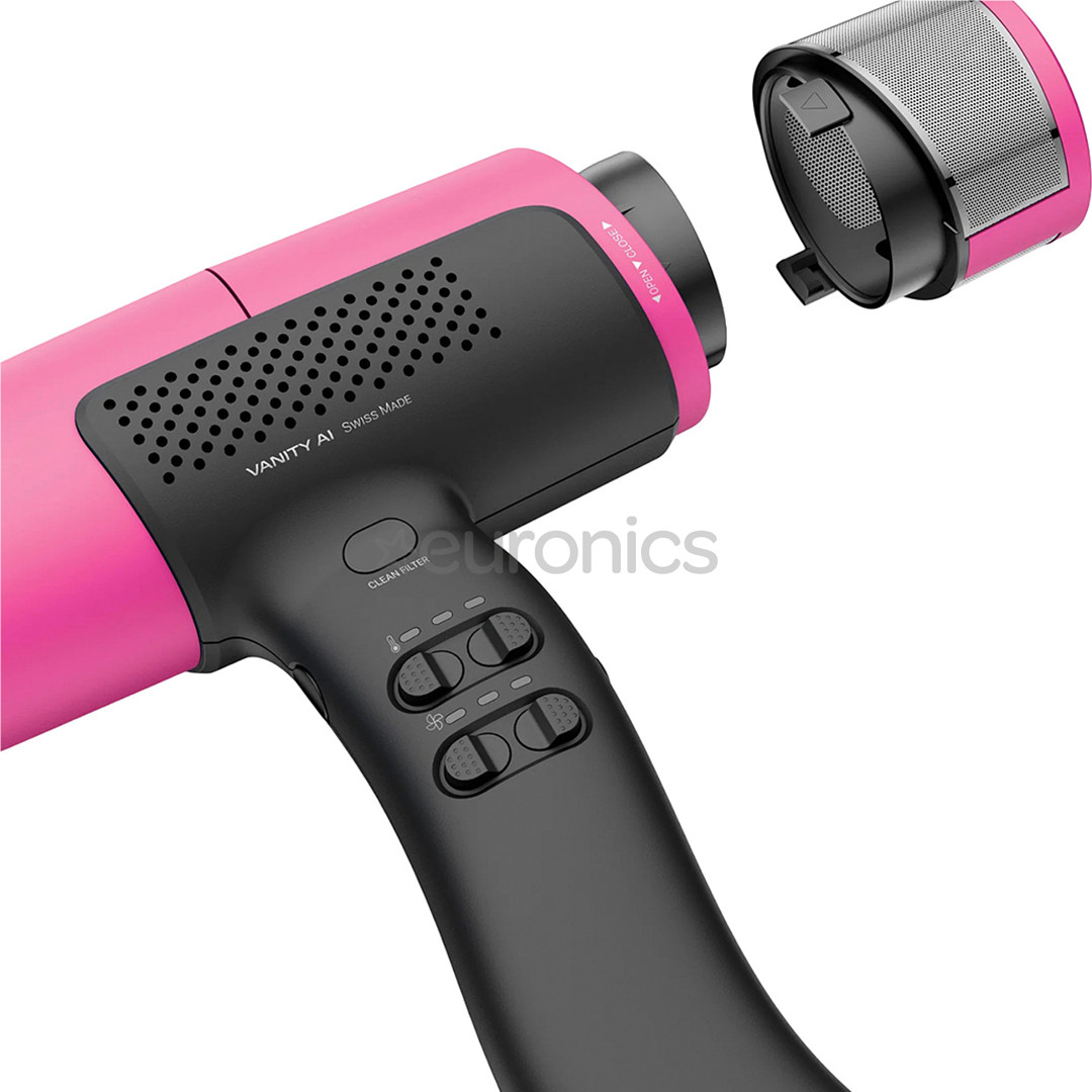 Valera VanityCare AI Magenta Blaze, 2000 W, pink - Hair dryer