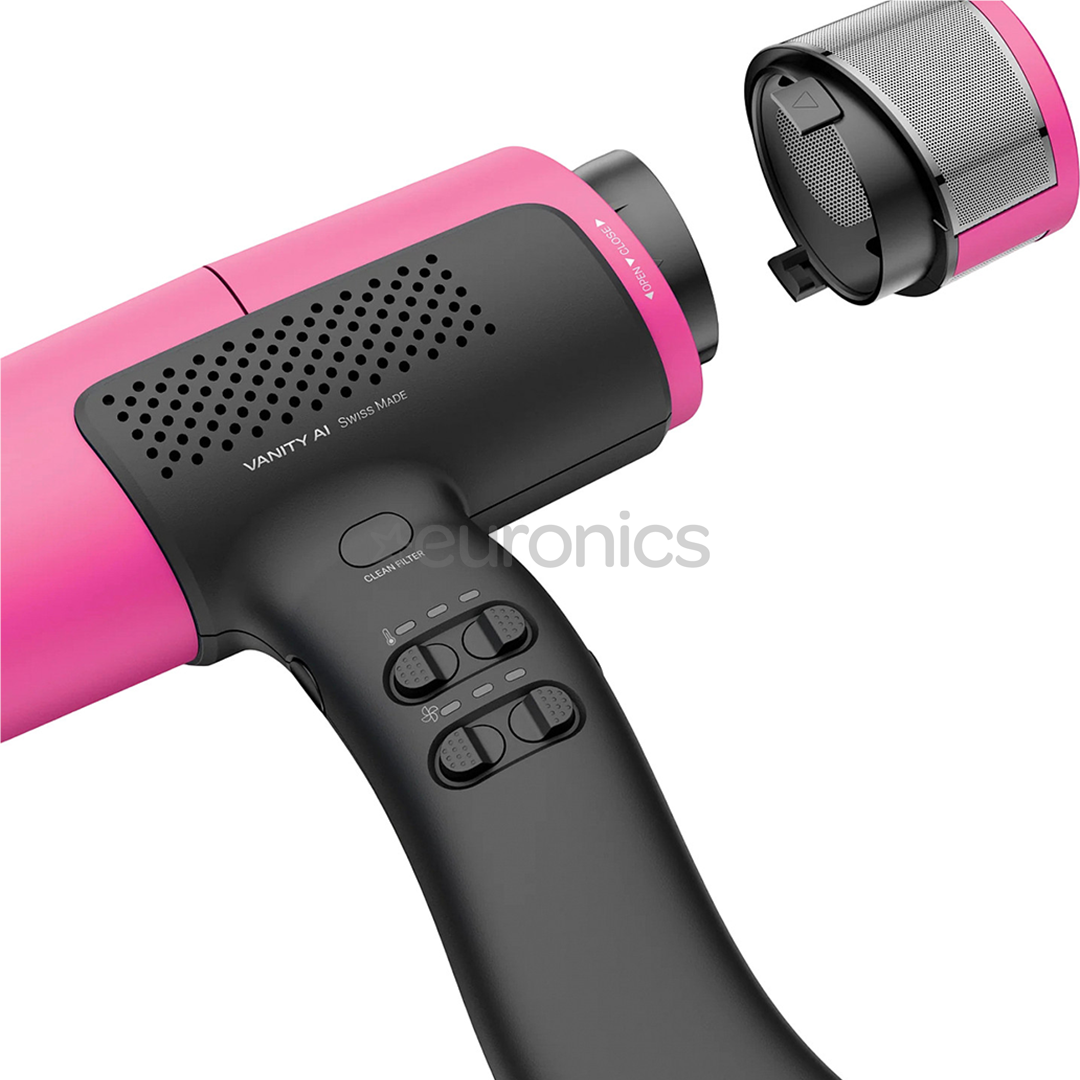 Valera VanityCare AI Magenta Blaze, 2000 W, rozā - Matu fēns