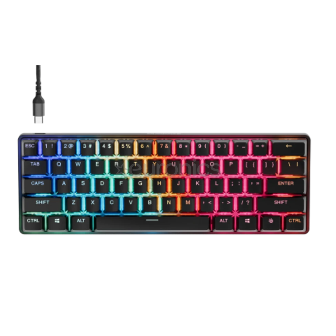 Steelseries Apex Pro Mini Gen 3, melna - Klaviatūra