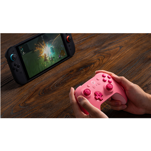 8BitDo Ultimate 2C, rozā - Bezvadu kontrolieris
