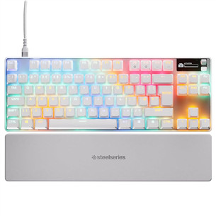 Steelseries Apex Pro TKL Gen 3, US, белый - Клавиатура 64898