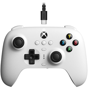 8BitDo Ultimate, balta - Kontrolieris 6922621505129