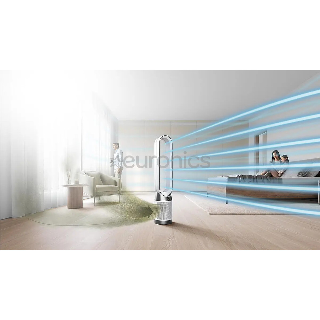 Dyson Purifier Cool Gen1, balta/niķeļa - Gaisa attīrītājs ar ventilatoru
