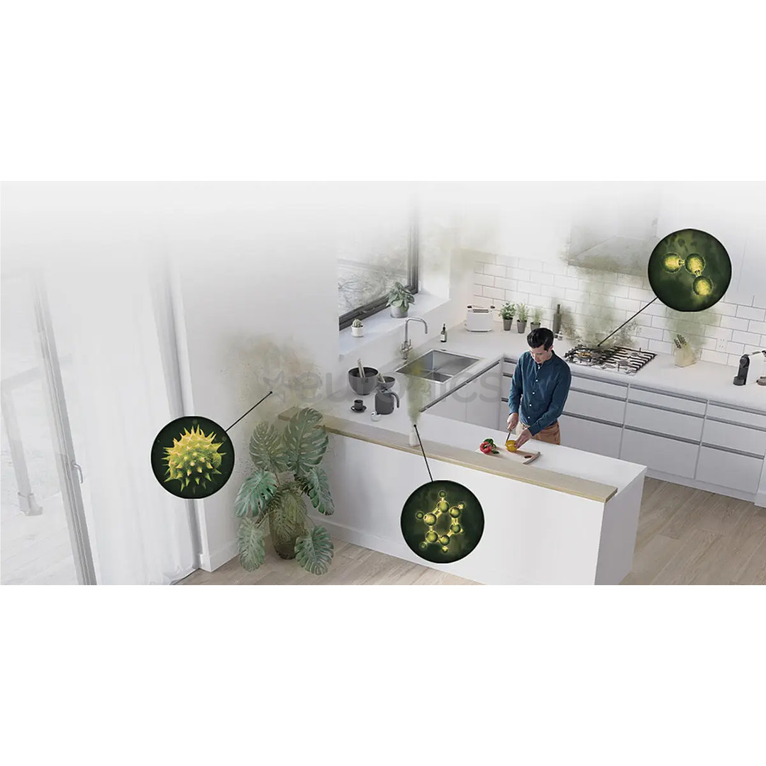 Dyson Purifier Cool Gen1, balta/niķeļa - Gaisa attīrītājs ar ventilatoru