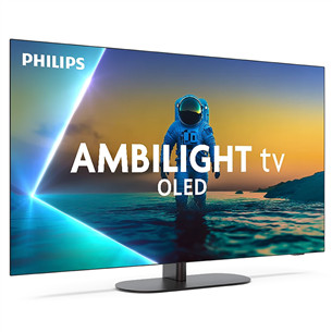 Philips OLED820, 65'', 4K UHD, OLED, темно-серый - Телевизор