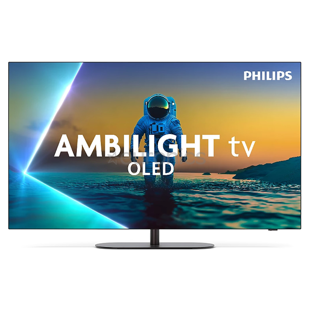 Philips OLED820, 55'', 4K UHD, OLED, tumši pelēka - Televizors