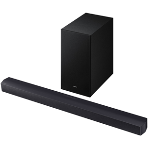 Samsung B-Series B450F, 2.1, melna - Soundbar mājas kinozāle