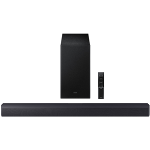 Samsung B-Series B450F, 2.1, melna - Soundbar mājas kinozāle