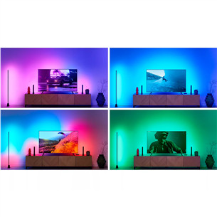 WiZ HDMI Sync Box with TV Backlight, 75"-85" TV, black -  Smart Lightstrip