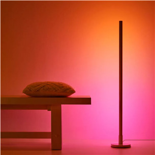 Wiz Pole Floor Light, RGBW, Bluetooth, white - Smart light