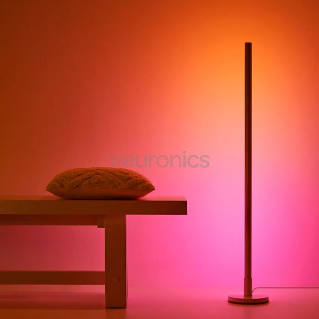 Wiz Pole Floor Light, RGBW, Bluetooth, white - Smart light
