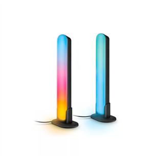 Wiz Gradient Light Bars, RGBIC, Bluetooth, Matter, черный - Умный светильник 929004732301