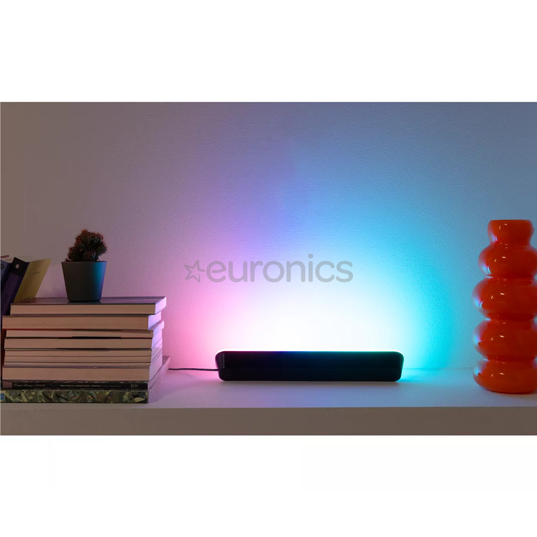 Wiz Gradient Light Bars, RGBIC, Bluetooth, Matter, black - Smart light