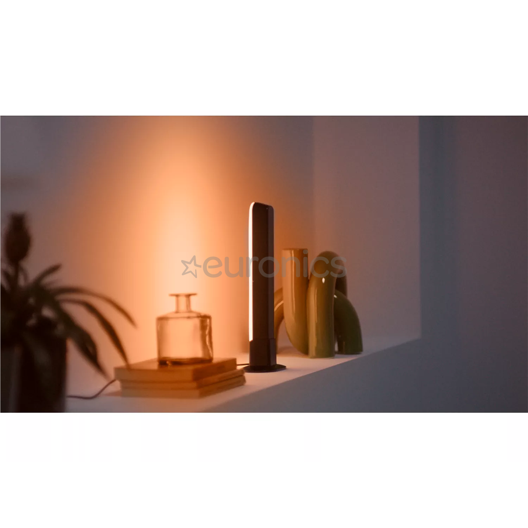 Wiz Gradient Light Bars, RGBIC, Bluetooth, Matter, black - Smart light
