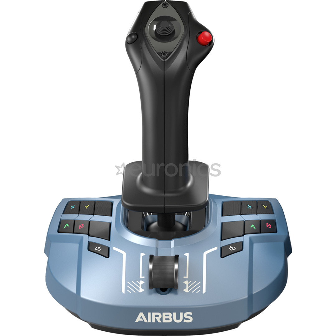 Thrustmaster TCA Sidestick X Airbus, zila/melna - Spēļu kontrolieris