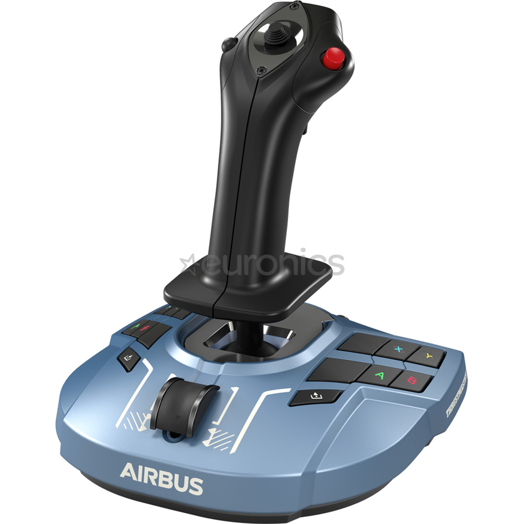Thrustmaster TCA Sidestick X Airbus, zila/melna - Spēļu kontrolieris