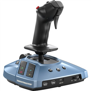 Thrustmaster TCA Sidestick X Airbus, zila/melna - Spēļu kontrolieris