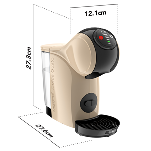 Delonghi NESCAFÉ® Dolce Gusto® Genio S, beige - Capsule coffee machine