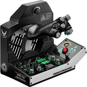 Thrustmaster Viper TQS Mission Pack, melna - Lidojumu vadības komplekts 3362934003296