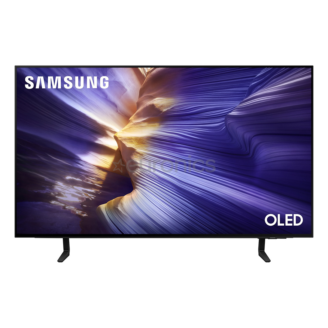 Samsung S90F, 42'', 4K UHD, OLED, melna - Televizors