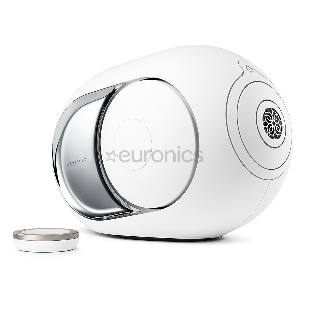 Devialet Phantom I 103 dB, balta/sudraba - Skaļrunis