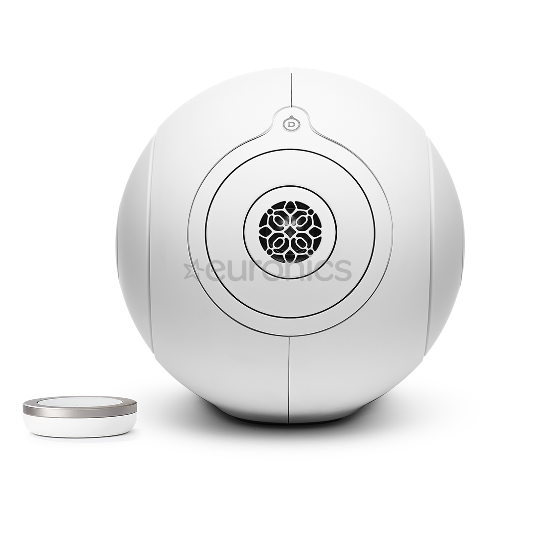 Devialet Phantom I 103 dB, balta/sudraba - Skaļrunis