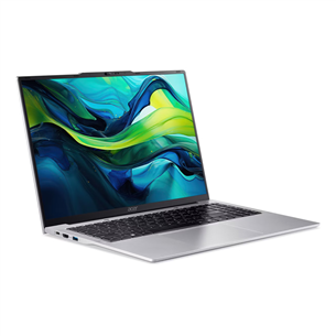 Acer Aspire Lite 16, 16'', i5, 16 GB, 512 GB, US, sudraba - Portatīvais dators