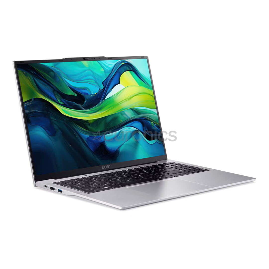 Acer Aspire Lite 16, 16'', i5, 16 GB, 512 GB, US, sudraba - Portatīvais dators