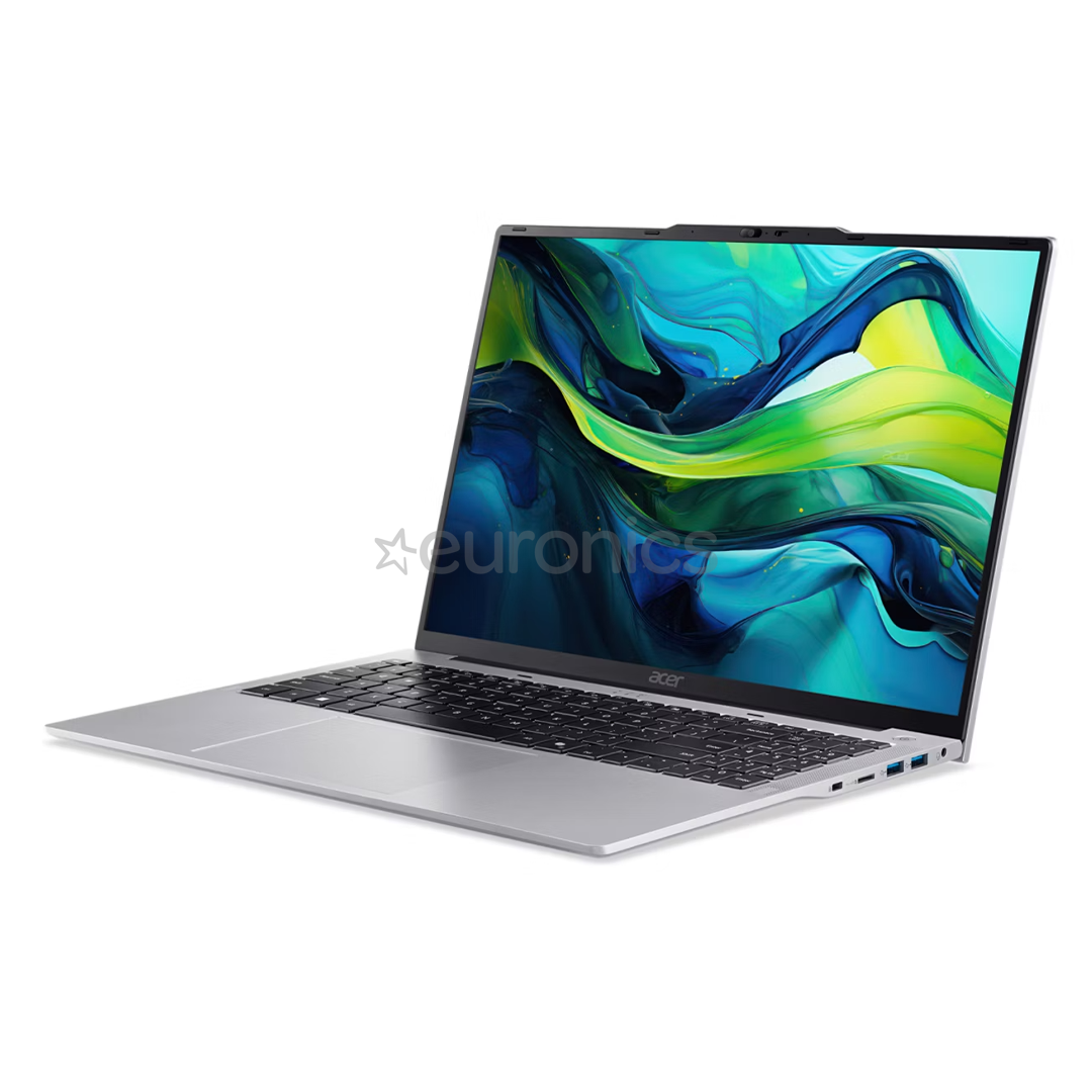 Acer Aspire Lite 16, 16'', i5, 16 GB, 512 GB, US, sudraba - Portatīvais dators