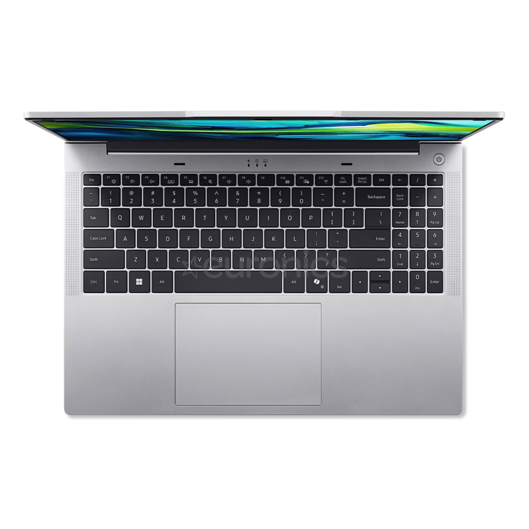 Acer Aspire Lite 16, 16'', i5, 16 GB, 512 GB, US, sudraba - Portatīvais dators