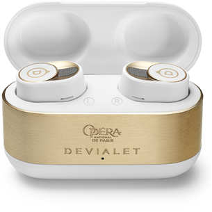 Devialet Gemini II Opera de Paris, zelta/balta - Bezvadu austiņas