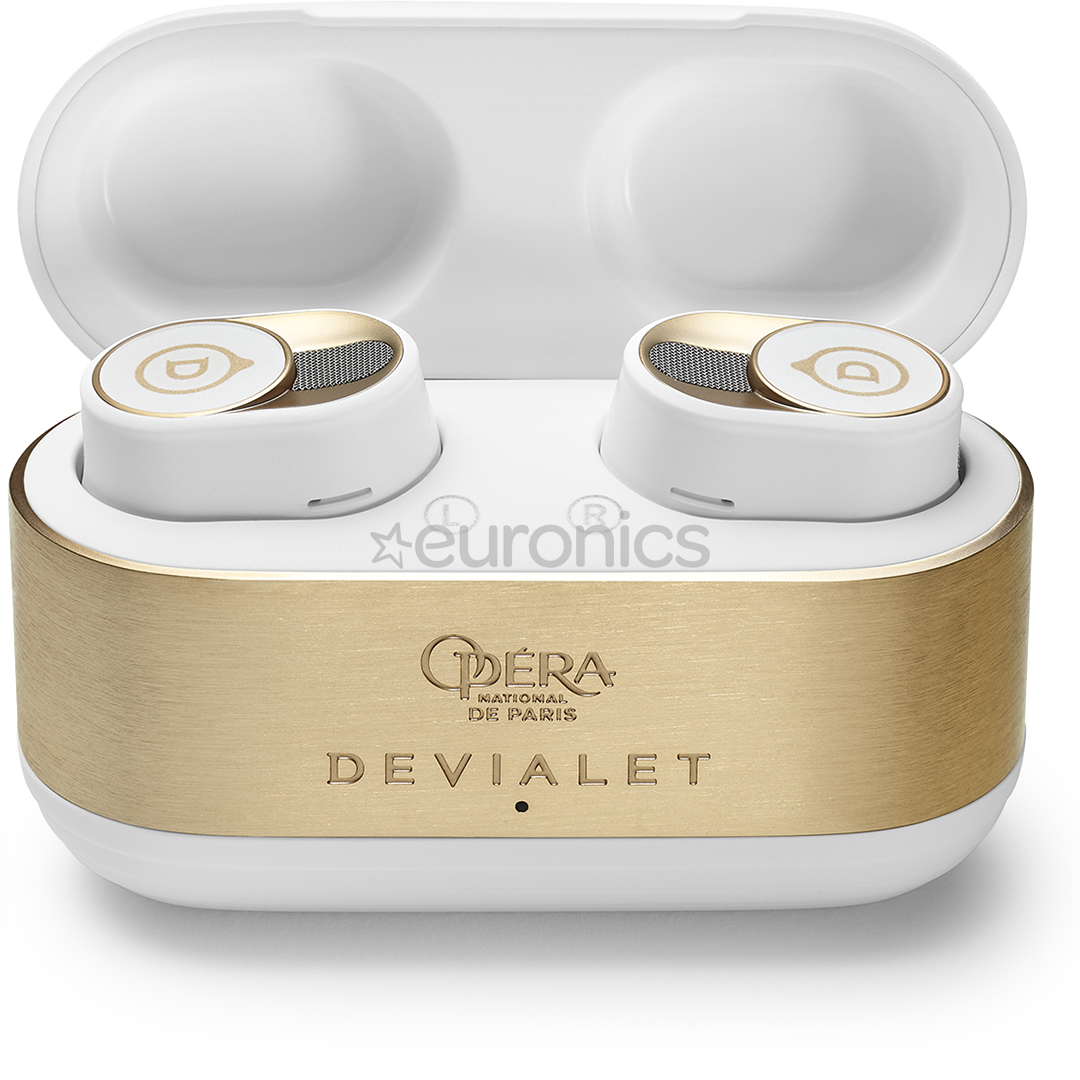 Devialet Gemini II Opera de Paris, zelta/balta - Bezvadu austiņas