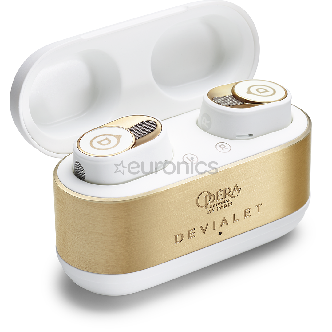 Devialet Gemini II Opera de Paris, zelta/balta - Bezvadu austiņas