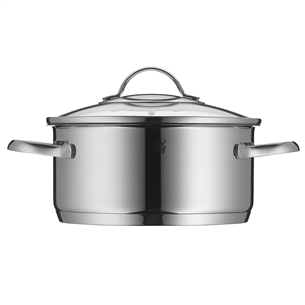 WMF Provence Plus, 20 cm, capacity 2.5 L, stainless steel - Braising Pan with lid 07.2120.6380