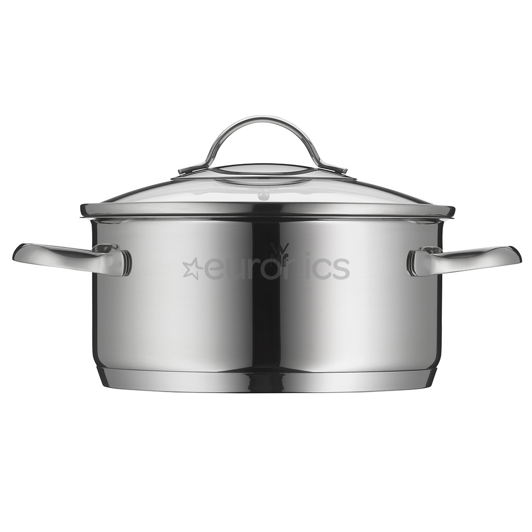 WMF Provence Plus, 20 cm, capacity 2.5 L, stainless steel - Braising Pan with lid