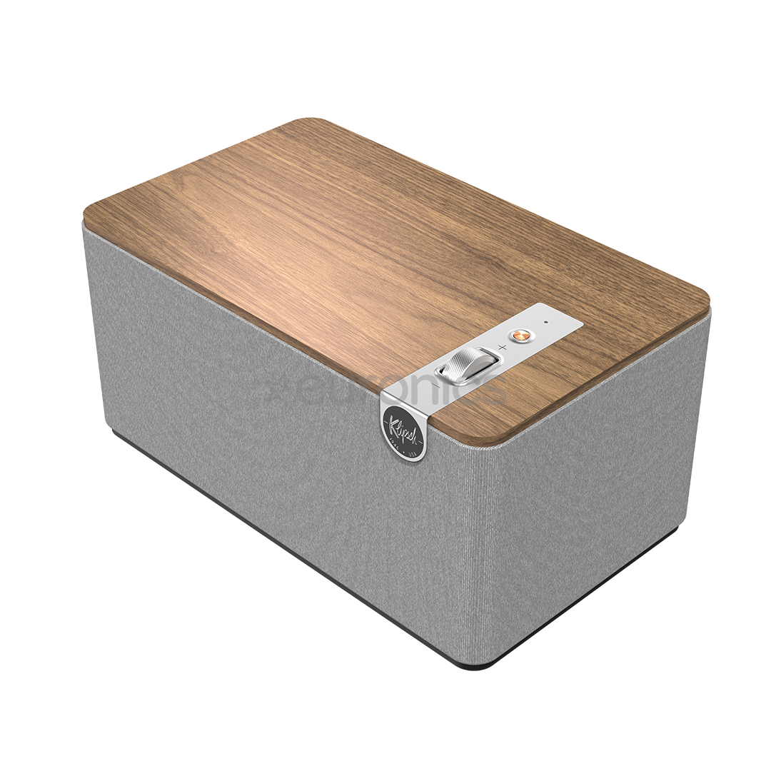 Klipsch Three Plus, коричневый/серый - Беспроводная домашняя колонка