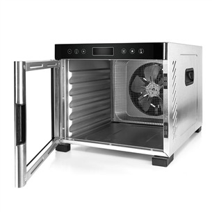 Rommelsbacher, 600 W, nerūsējošā tērauda/melna - Augļu žāvētājs