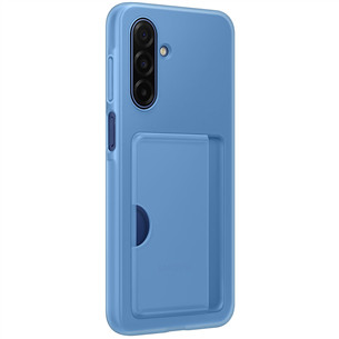 Samsung Card Slot Case, Galaxy A17, kabatiņa kredītkartei, zila - Apvalks viedtālrunim