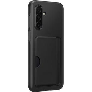 Samsung Card Slot Case, Galaxy A17, kabatiņa kredītkartei, melna - Apvalks viedtālrunim