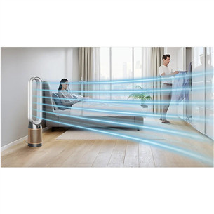 Dyson Purifier Cool PC2 De-NOx, balta/zelta - Gaisa attīrītājs ar ventilatoru