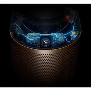Dyson Purifier Cool PC2 De-NOx, balta/zelta - Gaisa attīrītājs ar ventilatoru