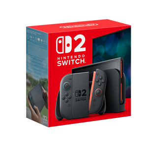 Nintendo Switch 2, melna - Spēļu konsole 045496321444