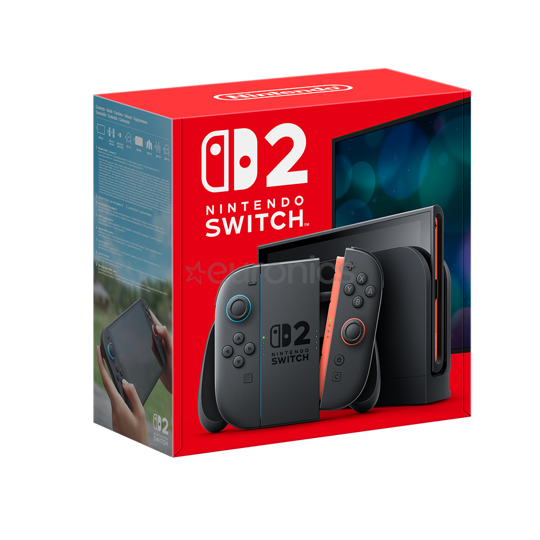 Nintendo Switch 2, melna - Spēļu konsole