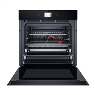 Whirlpool, 73 L, hidrolītiskā tīrīšana, melna - Iebūvējama elektriskā cepeškrāsns