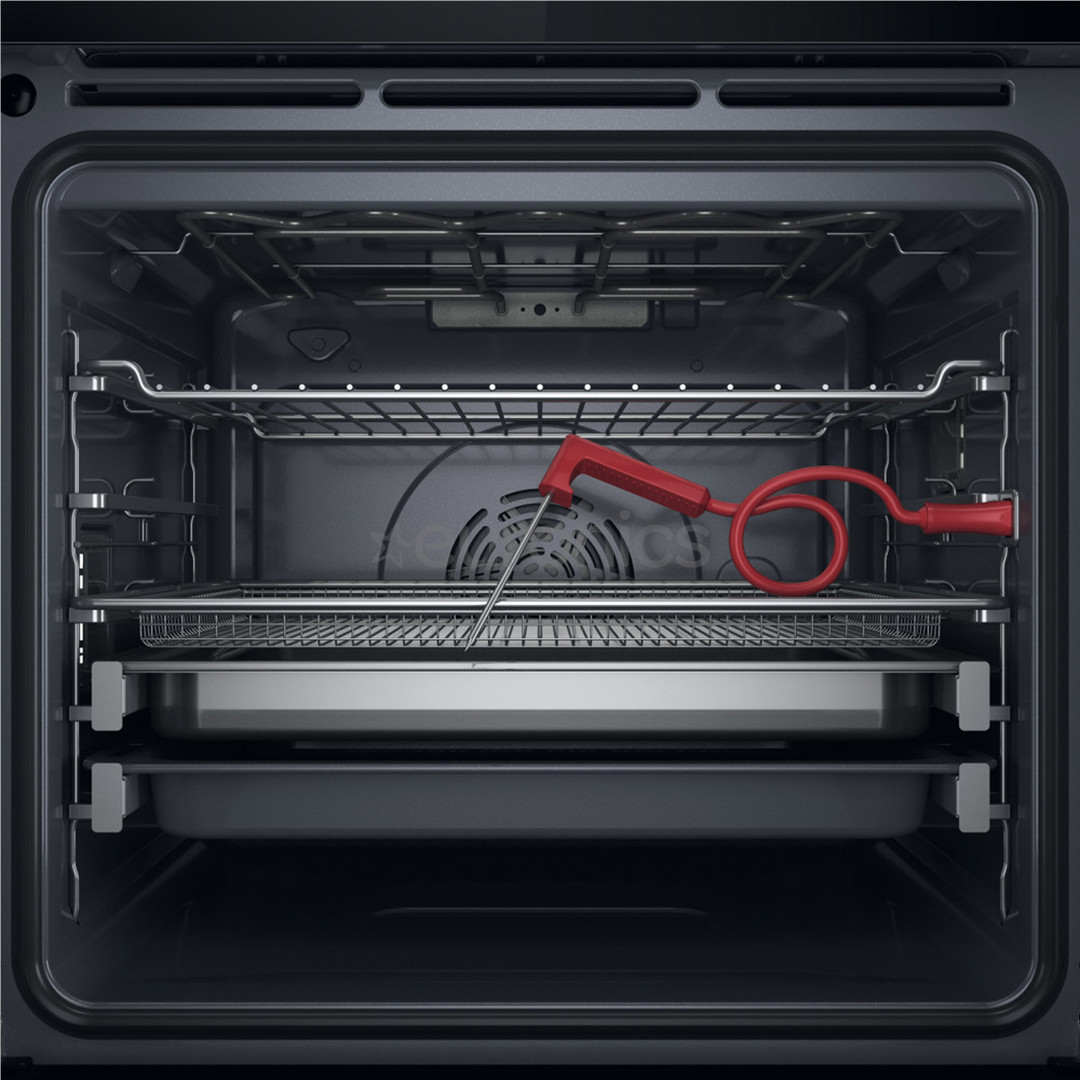 Whirlpool, 73 L, hidrolītiskā tīrīšana, melna - Iebūvējama elektriskā cepeškrāsns